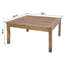 Monterey Outdoor Teak Conversation Set-811188832-847976550
