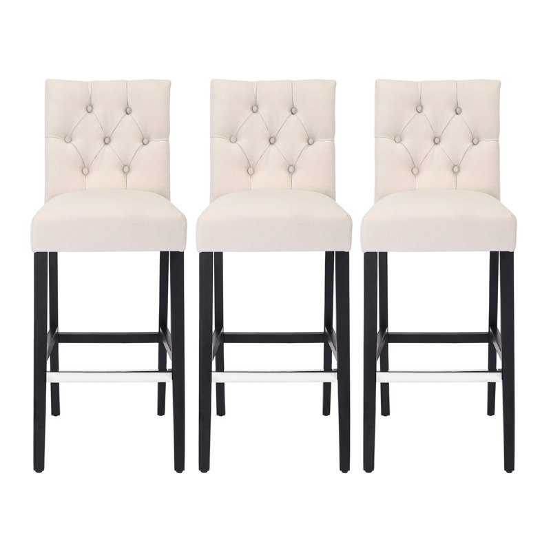 Tabouret de bar 29 po Wren (ensemble de 3), Beige