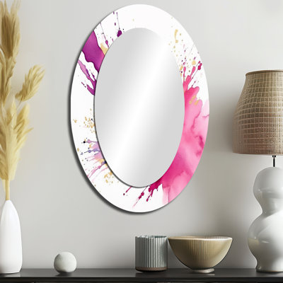 Koffler - Miroir abstrait en métal