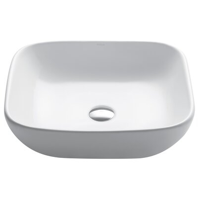 KCV-127 Kraus Thin ceramics Square Vessel Bathroom Sink & Reviews | Wayfair