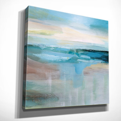 « côtier rêve » par carol robinson, reproduction d’art sur toile tendue