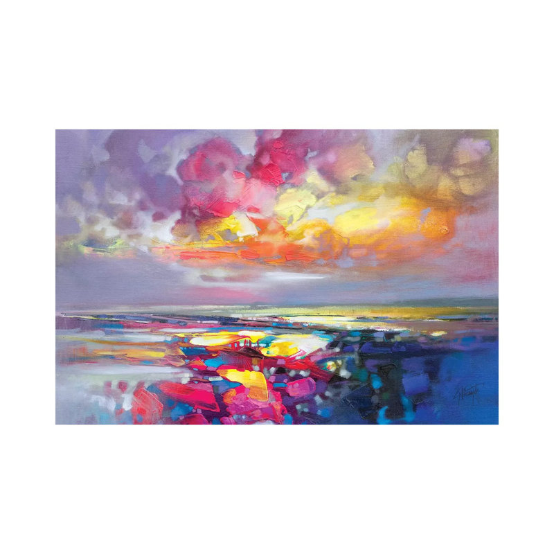 Primary Shore by Scott Naismith - Wrapped Canvas Painting, 152.5 cm H x 101.5 cm W