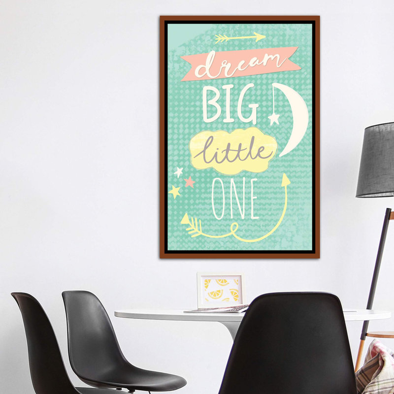 «Hello Sweet Baby», art encadré, H 60 po x l 40po x P 1,5 po, Toile classique avec cadre brun