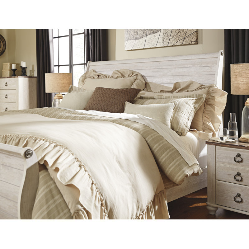 Dawton Sleigh Bed, Queen