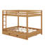 Lit superposé en bois avec lit gigogne-593561592