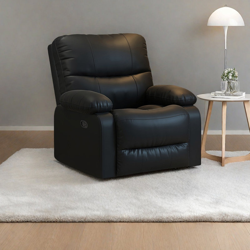 Fauteuil inclinable luxueux avec angles réglables Luxe, Noir