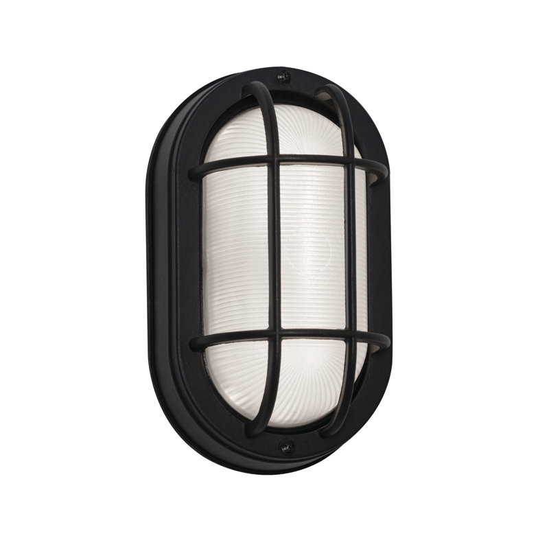 Poirier LED Wall Light, Black