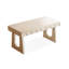 Bureau moderne et simple en pierre blanche-456677048
