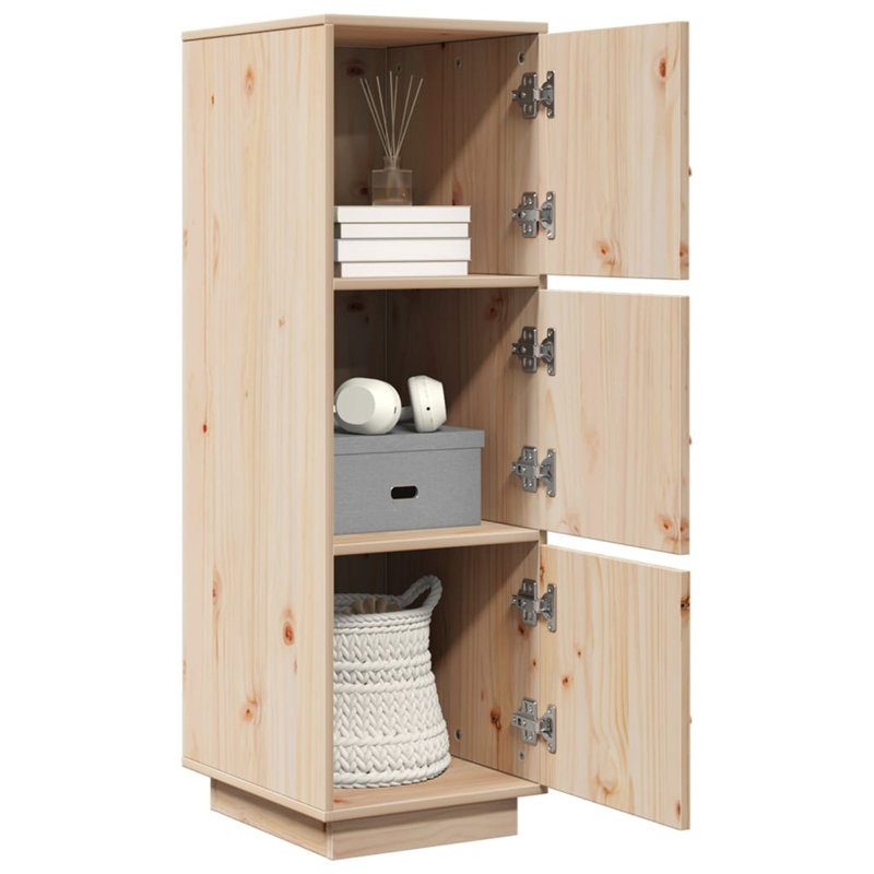 Storage Cabinet, Natural sheesam wood
