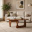 Table basse 34 po Mid-Century Modern