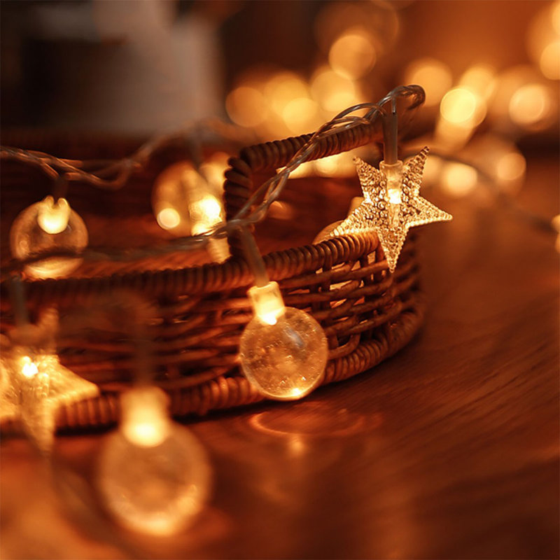 Rosamarie Outdoor 40 - Bulb 236'' Plug-in LED Novelty String Light