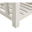 Table de bout en marbre blanc Bellamy