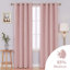 Senath Dotted Line Foil Printed Room Darkening Thermal Curtains-1780168049-1780168057