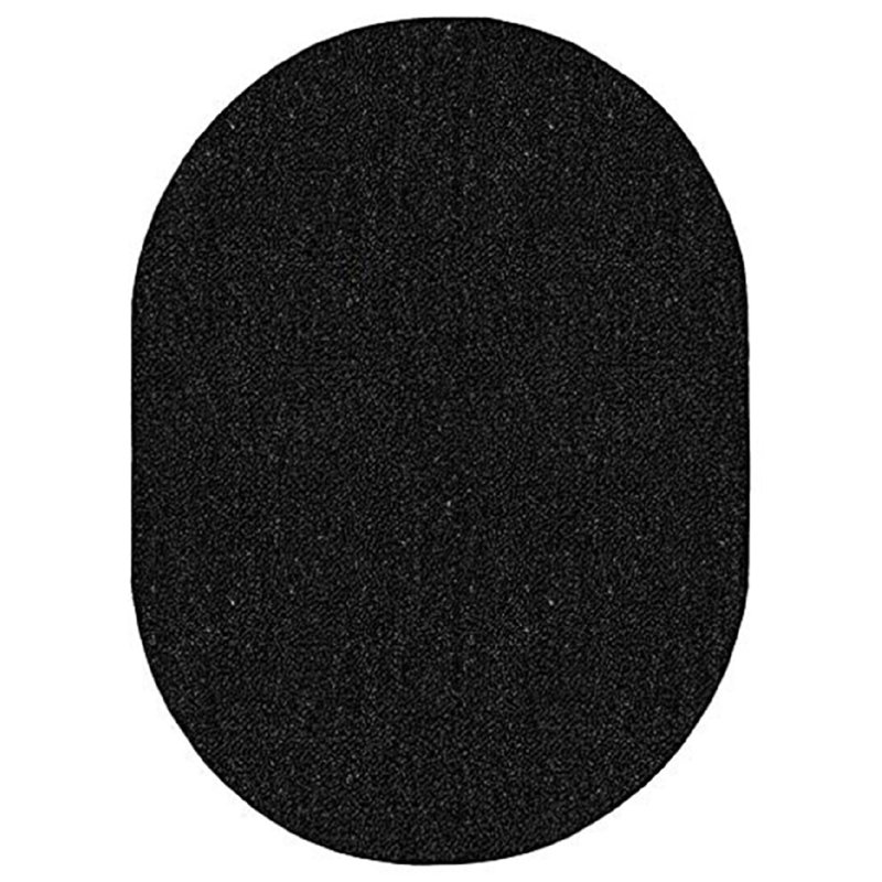 Tapis de couleur unie pour l'intérieur et l'extérieur Amore Furnish my Place, Ovale 8 pi x 10 pi