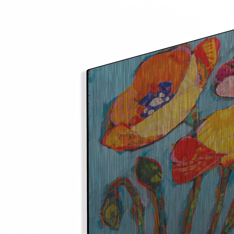 «Poppy 2» par St. Hilaire Elizabeth, H 12 po x l 12 po