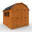 10x8w Tiger Loglap Mini-Barn