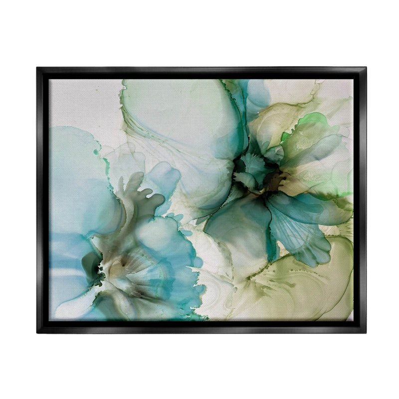 Abstrait pétales de fleurs épanouis, art giclée par Emma Catherine Debs, H 25 po x l 31 po x P 1,7 po