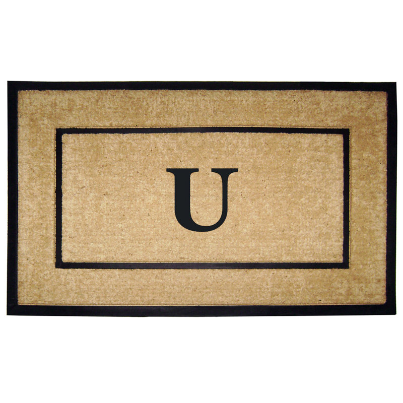 McMinnville Non-Slip Outdoor Doormat, U