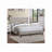 Burlap Fabric Upholstered Bed