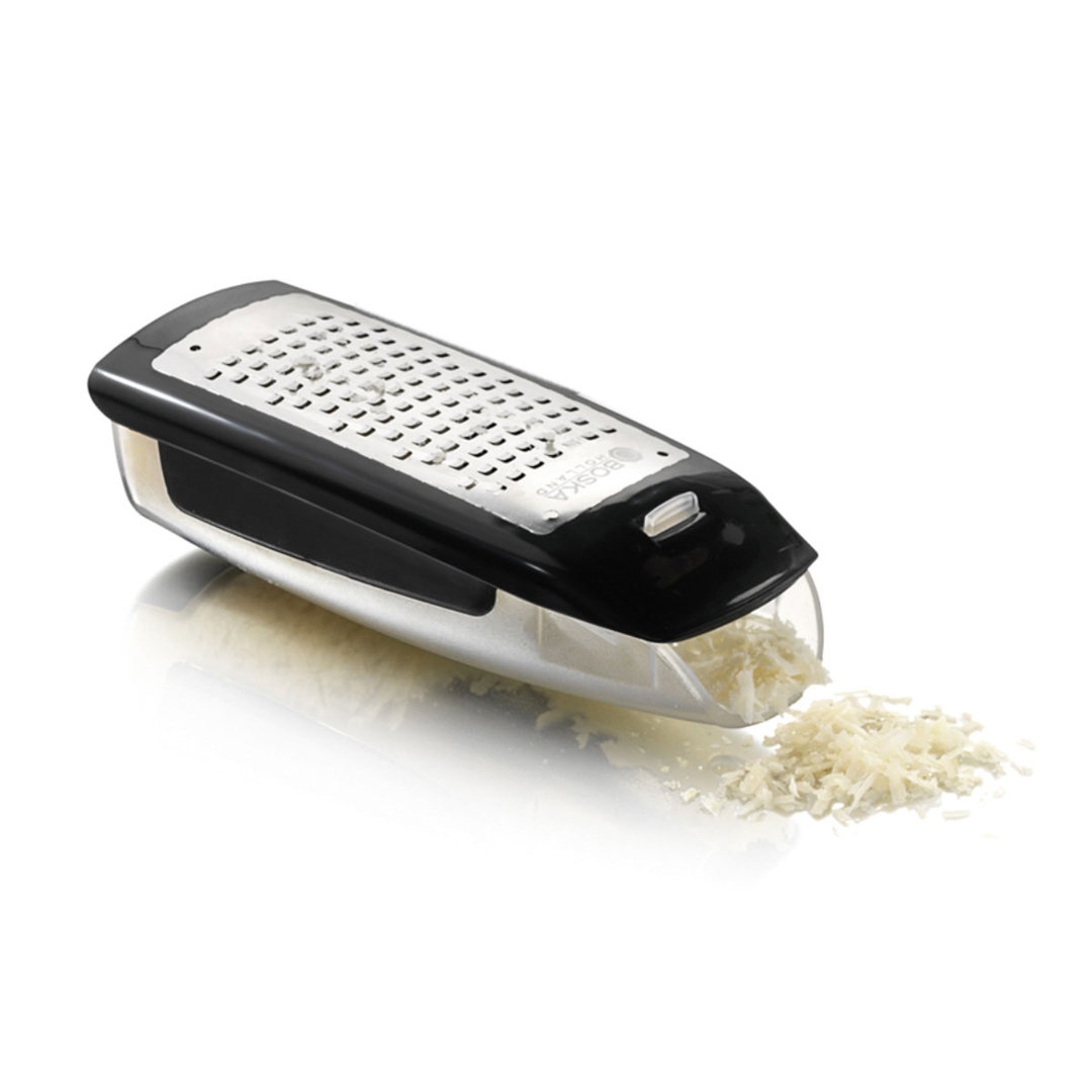 Boska Easy Grater, Käsereibe mit Auffangbox, Raspel, Reibe, Käsezubehör