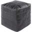 Leather Pouf