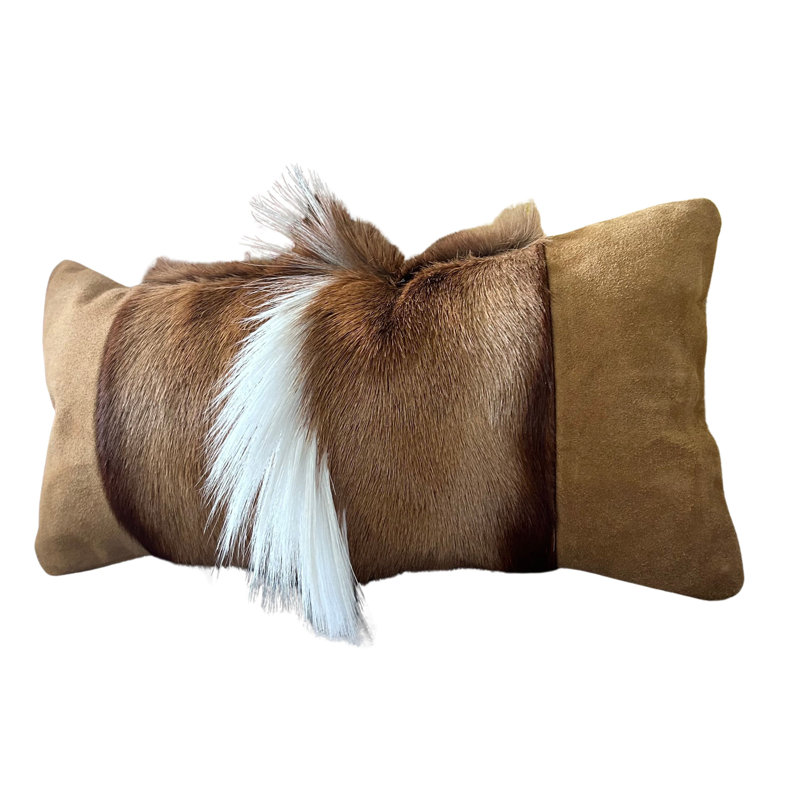 21X9” Springbok Beige Suede Pillow Case