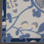 Tapis floral bleu / gris intérieur / extérieur Floral-537295520