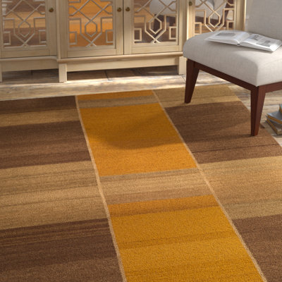 Wassim Handwoven Wool Beige Area Rug