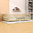 Wood Floor Bed with Safety Guardrails-759245147-759245144