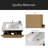 Bathroom Vanity With White Ceramic Sink-608025449