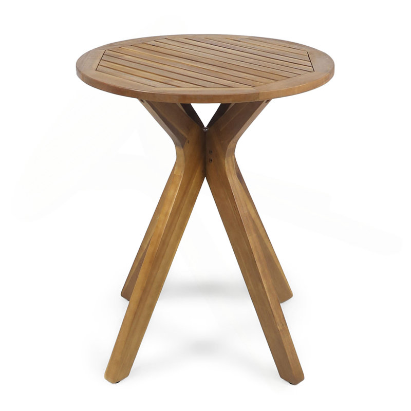 Outdoor Bistro Table, Teak