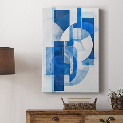 Série ABSTRACT Cxxi - Toile tendue avec châssis de qualité supérieure - Prêt à être accroché