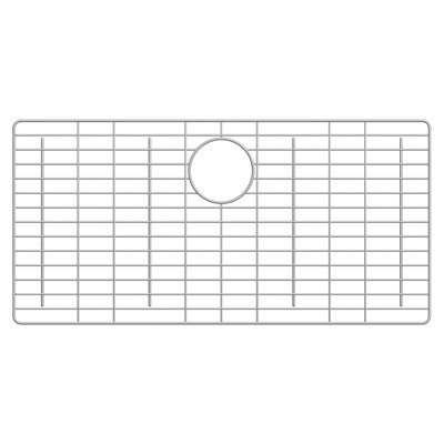 29.25"x14.25" Bottom Grid in Stainless Steel