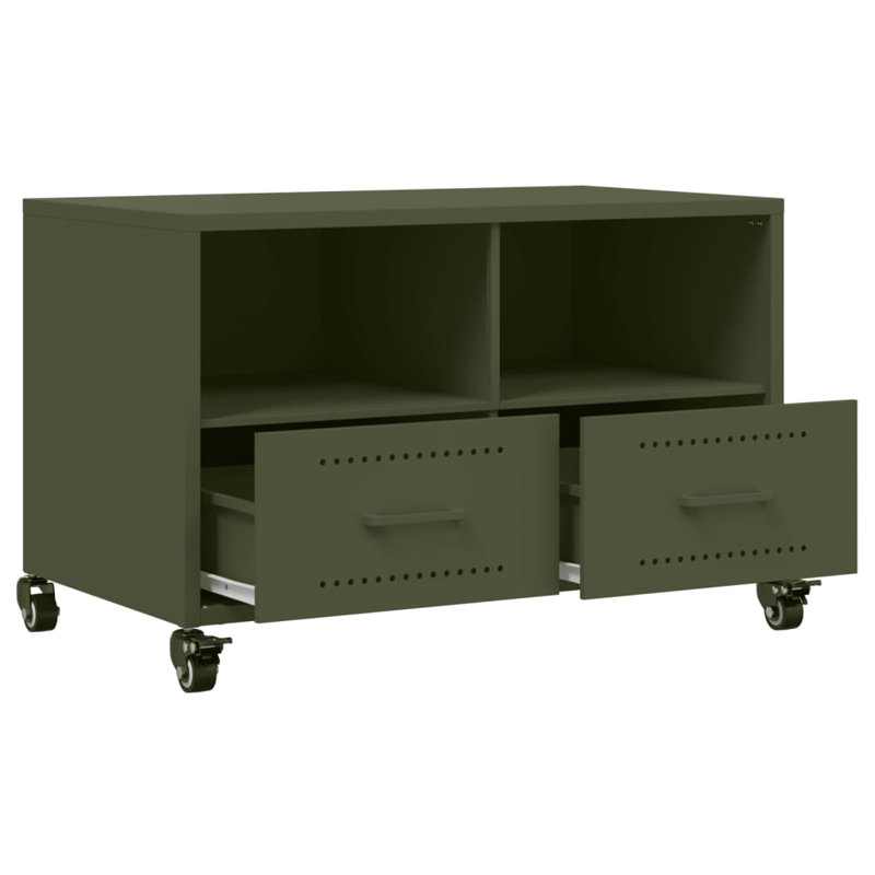 Alayza Unfinished TV Stand for TVs up to 24", 68cm, Green