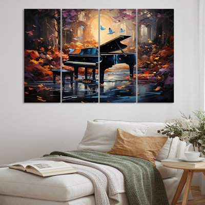 " Grand Pian In Concert In The Forest " 4 - Pieces
