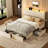 Coba Upholstered Platform Bed with Storage Drawers and Charging Station-1047095335-1047095338