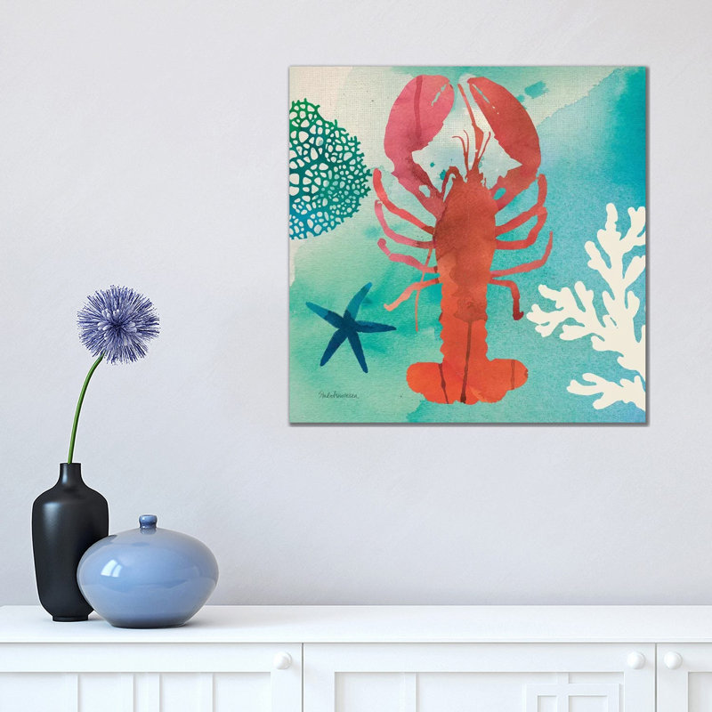 Under The Sea IV by Studio Mousseau - Wrapped Canvas Print, 45.72 cm H x 45.72 cm W x 1.91 cm D