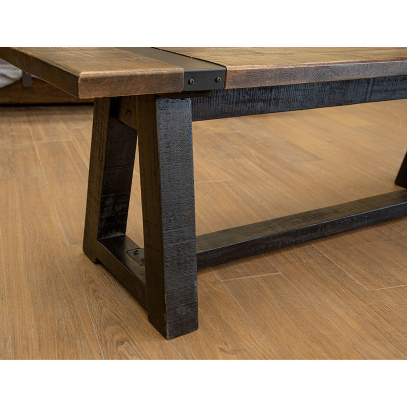 Banc en bois massif Domen