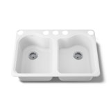 Hartland® 33" L x 22" W Undermount Kitchen Sink
