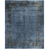 Overdyed One-of-a-Kind 12' 3" X 15' 3" Hand Knotted Area Rug
