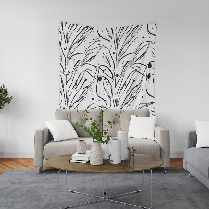 Tapisserie murale, H 88 po x l 104 po