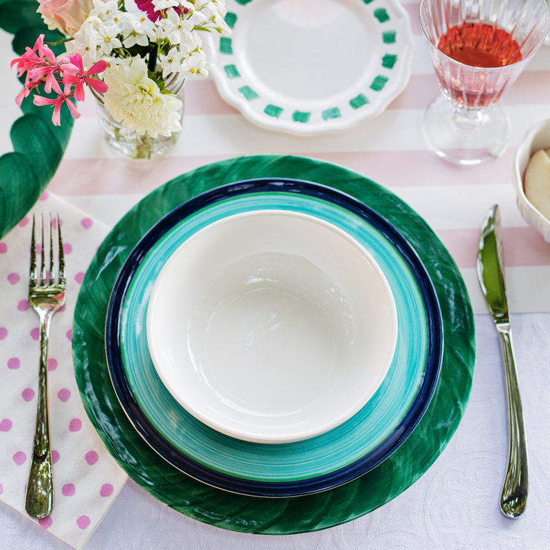 Lisbon Ceramic Dinner Plate