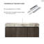 Ensemble de meuble-lavabo flottant de style italien MURI, pré-assemblé-626688197-626688198