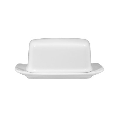 Lukullus White Butter Dish