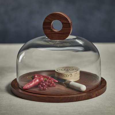 Zodax Walnut Wood Cheese Board