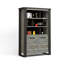 Bouffard 180 cm H x 119 cm W Library Bookcase