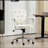 Home Office Chair, Computer Desk Chair with Button Tufted Velvet-Feel Fabric, Swivel Vanity Chair-689336136