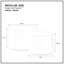 Ensemble de 2 tables gigognes en MDF