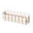3Pcs Classic Picket Fence Planter Boxes Rectangular Planters Window Box Design For Outdoor Plants