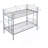Metal Bunk Bed Silver
